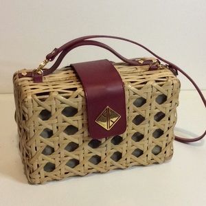 NWOT Aranaz “Charlie” Bag (large) natural